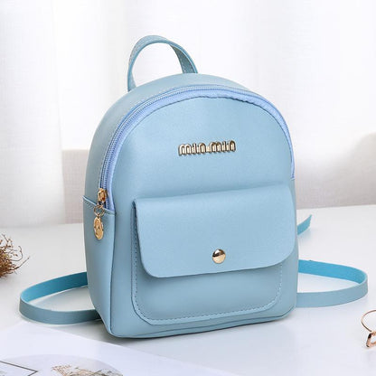 wholesale Women&#39;s backpack kawaii Small Backpack Letter Purse Mobile Phone Simple Ladies Travel Bag Student  Backpacks Girl