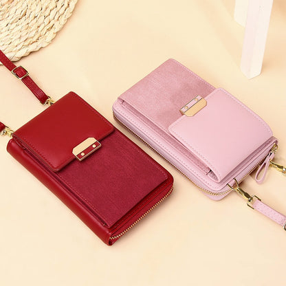 Handbags for Women&#39;s Bag Messenger Bags Female Shoulder Bag Mobile Phone Bag Small Square Bag Crossbody Wallet Card Packag