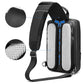 EURCOOL Crossbody Bag Men USB Charging Chest Pack Travel Water Repellent Hand Casual Shoulder Bag Male Purses сумки на плечо