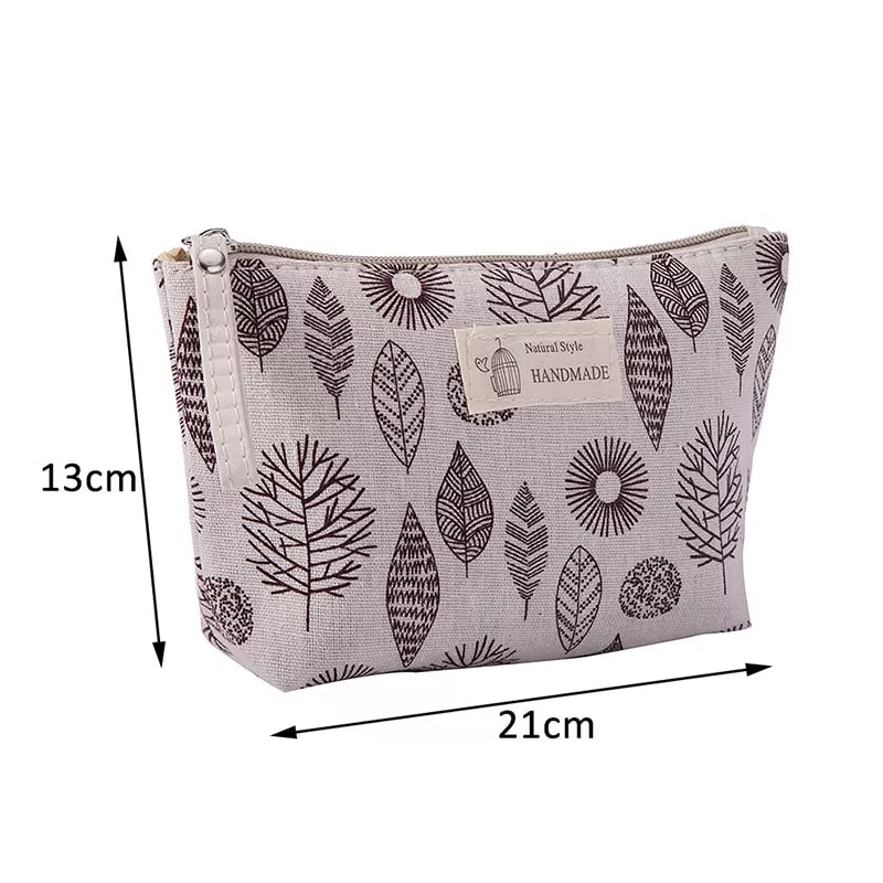 Fashion Cosmetic Bag Portable Solid Color Makeup Bags Toiletries Organizer Multifunction Zipper For Women Waterproof Travel