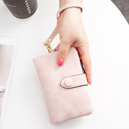 Women Folding Short Wallet Lady PU Leather Money Bag Clutch Wallet Short PU Purse Coin Card Holder Handbag Hot New More Screens