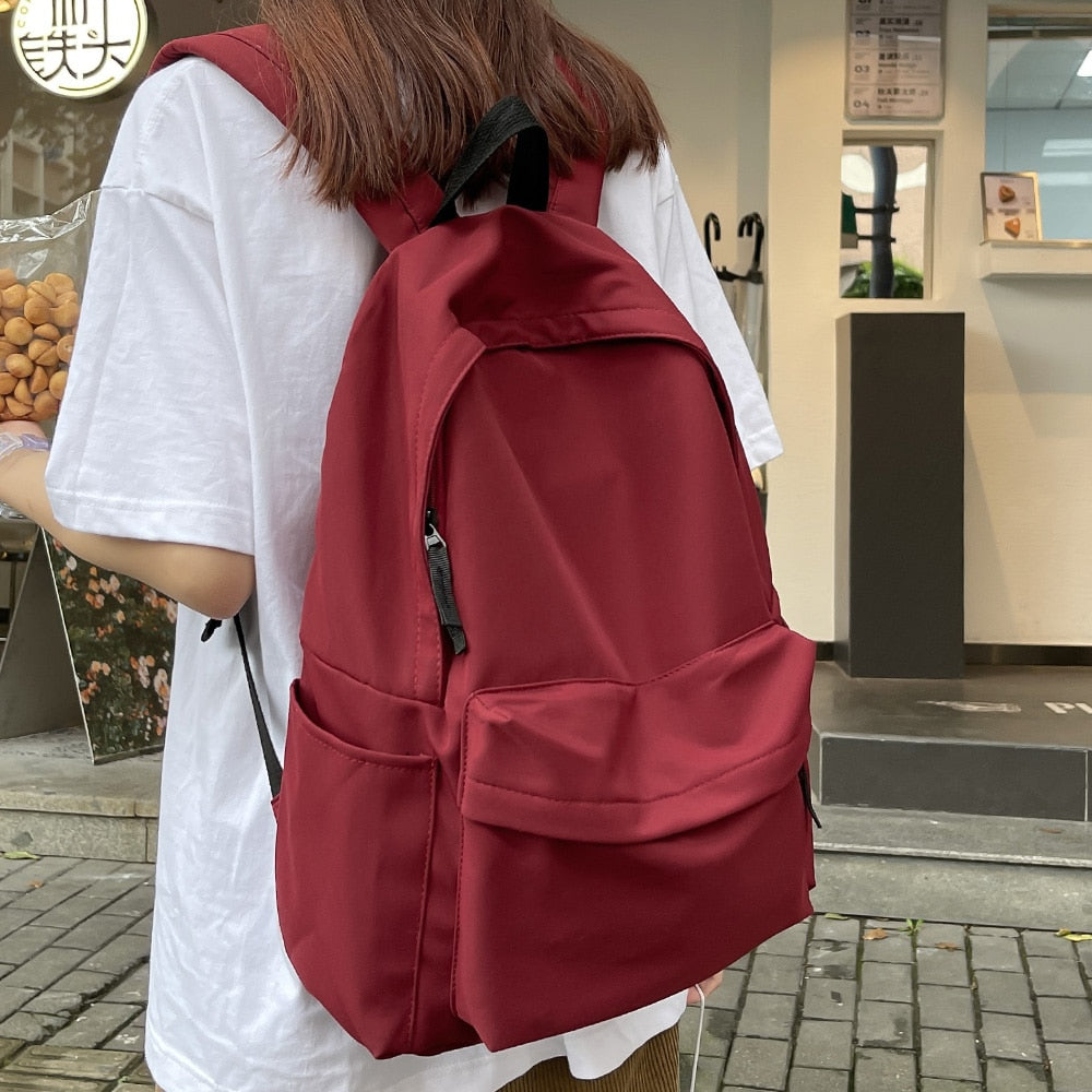 Travel Ladies Laptop Book Cool Bag Student Waterproof Female Fashion Backpack Cute Women School Bag Kawaii Girl College Backpack