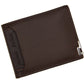 PU Men&#39;s Wallet Retro Leather Men&#39;s Short Wallet Horizontal Multi-Card Wallet Luxury Wallet Fashion Pure Color Wallet