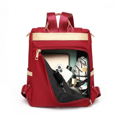 Fashion Mochila Solid Color Women Shopping Backpack Anti-Theft Travel Bag Teenagers School Bags Kawaii Bookbag Bolsa Feminina