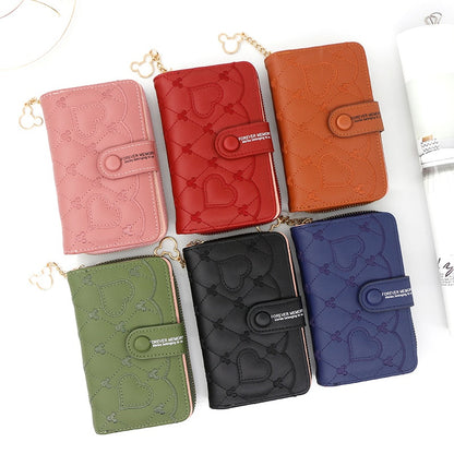 Women Wallet Medium Female Clutch Bag Zipper Coin Money Pocket Ladies Card Holder Purses Designer Womens Short Wallets