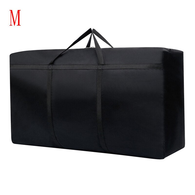 New Foldable Oxford Cloth Hand Luggage Bag For Men High Capacity Portable Travel Clothes Storage Bags Zipper Unisex Moving Bag