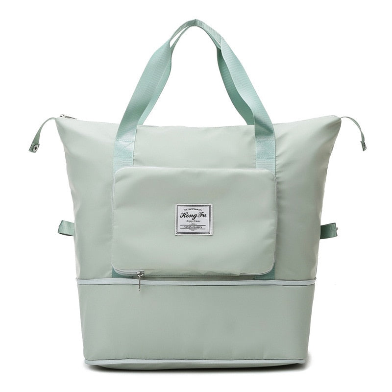 Large Capacity Foldable Travel Bags Waterproof Luggage Tote Handbag Travel Duffle Bag Gym Yoga Storage Shoulder Bag Unisex