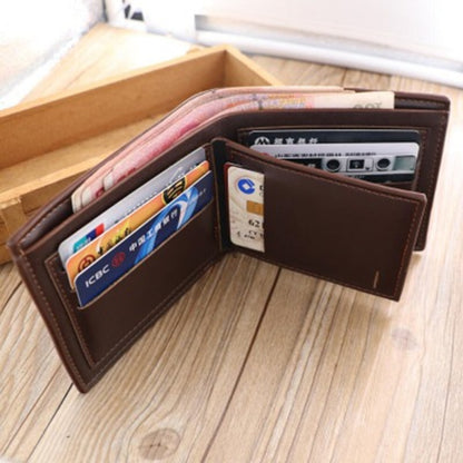 Fashion Men&#39;s Long Leather Wallet Multifunction ID Credit Card Case Holder Billfold Purse Clutch Bag