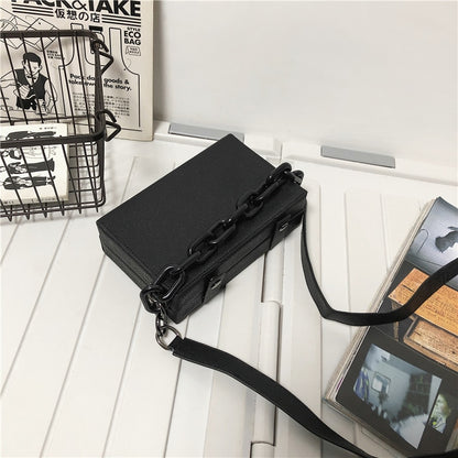 Shoulder Bag Lovers Square Bag Pure Color Wild Casual New Young Students Japanese Original Fashion Brand Messenger Bag