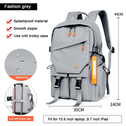 Male Mochila 15.6 16 17 Inch Laptop Backpacks Extra Large Anti-Theft Business Travel School Backpack Bag with USB Charging Port