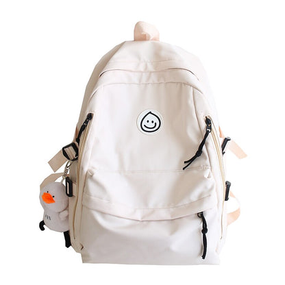 Female Simple Couple Backpack Men Women School Backpacks for Teens Harajuku Girls 14inch Laptop School Bags Korean Bookbag