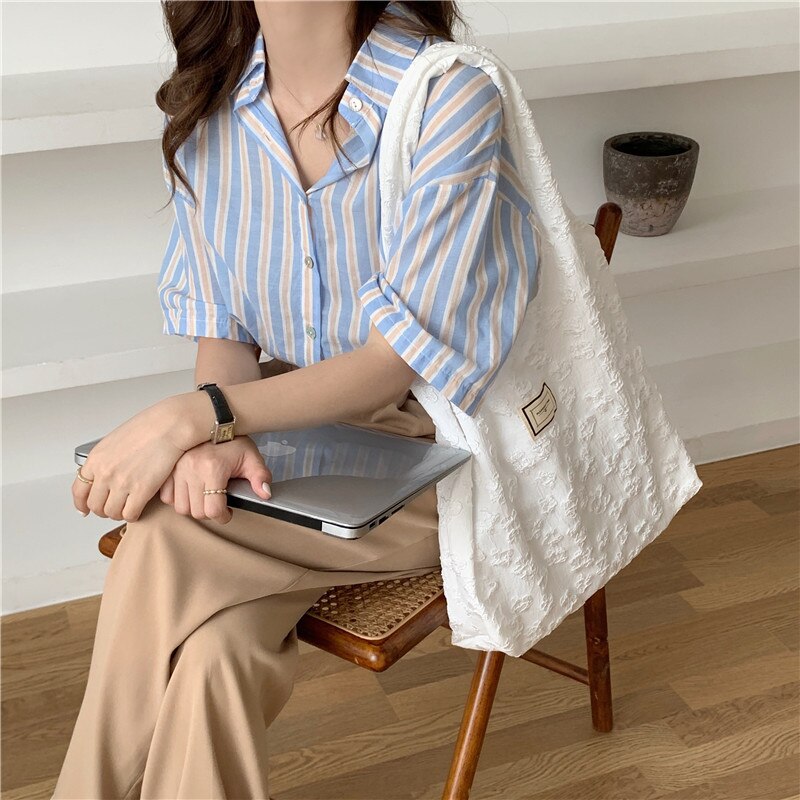 Youda Retro Literature Embroidery Embroidered Shoulder Handbag Student Class Large-capacity Casual Ladies Shopping Bag Open