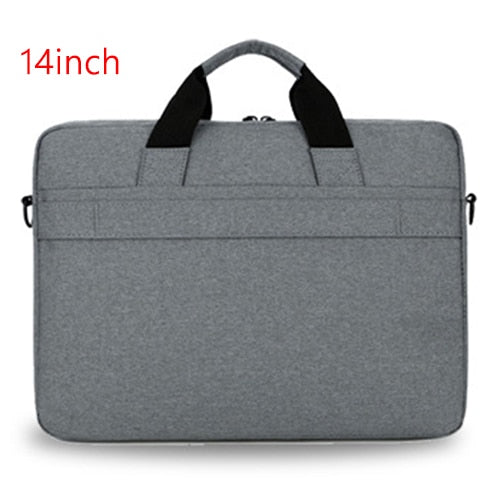 Brand Waterproof Men Women Briefcase 14 15.6 17 inch Laptop Bag Large Capacity Business Handbag Messenger Shoulder Bag