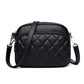Diamond Lattice Women Shoulder Bag Solid Color PU Leather Crossbody Bag Fashion Brand Handbag And Purses Shopping Cell Phone Bag
