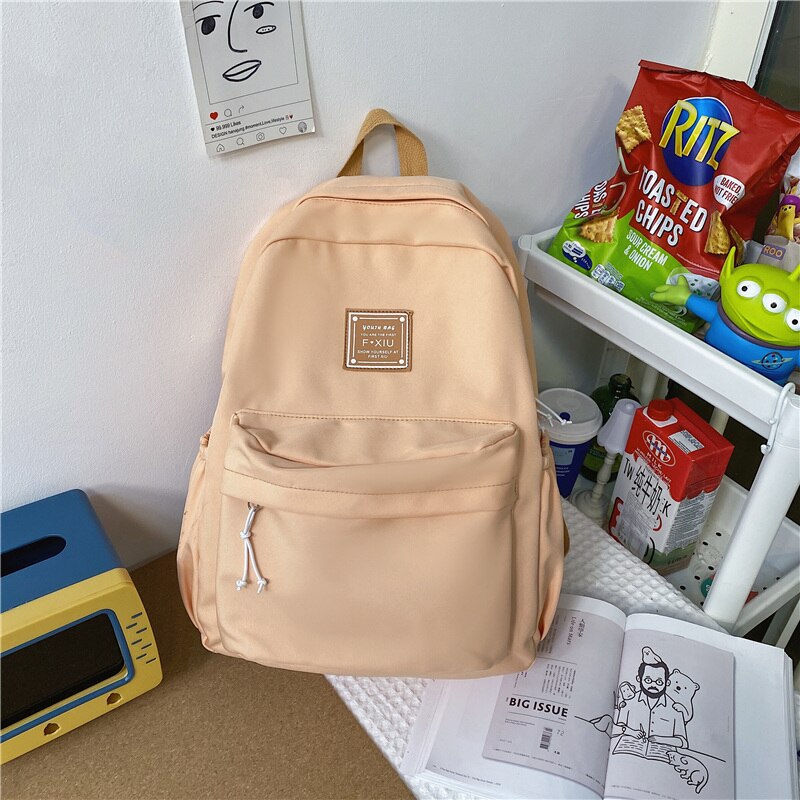 New Waterproof Nylon Women Backpack Female Classic Shoulder Bag Fashion Schoolbag for Teenage Girl Backpacks Travel Bag Bookbag