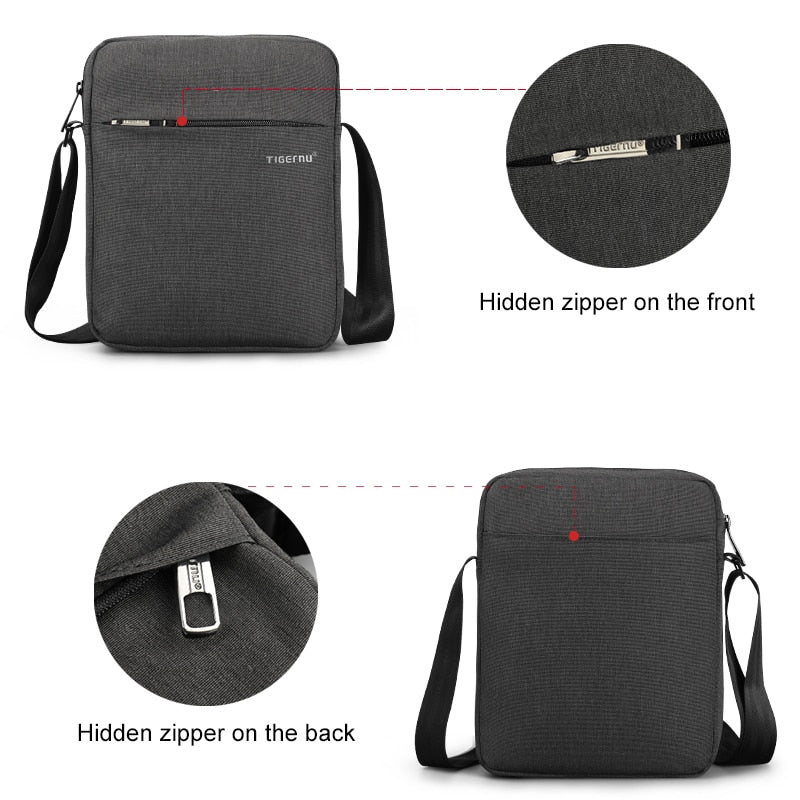 Tigernu Brand Men Splashproof Oxford Travel Bag Business Casual Briefcase Crossbody Bag Male Shoulder Bags School Bags For Men