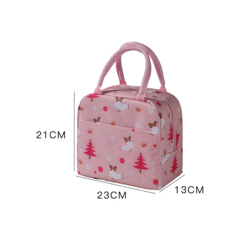 Insulated lunch bag For Women Kids Cooler Bag Thermal bag  Portable Lunch Box Ice Pack Tote Food Picnic Bags Lunch Bags for Work