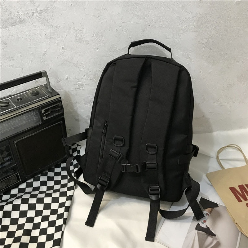 Black Backpack New Trend Female Backpack Fashion Women Backpack Waterproof Large School Bag Teenage Girls Student Shoulder Bags