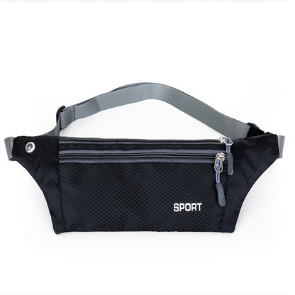 Colorful Waist Bag Waterproof Waist Bum Bag Running Jogging Belt Pouch Zip Fanny Pack Sport Runner Crossbody Bags Men And Women