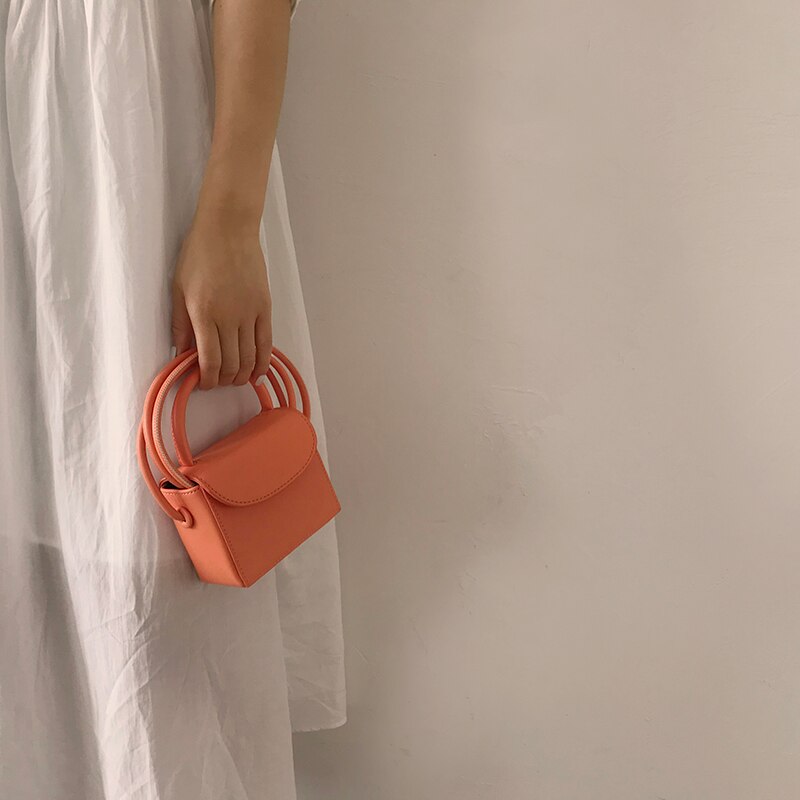 Summer Fashion Mini Woman Shoulder Bag Designer Pu Square Handbag Women&#39;s High-Quality Luxury Women Crossbody Bag  New