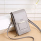 Women Touch Screen Cell Phone Shoulder Bags Smartphone Leather Strap Purse Large  Capacity Multi-Functional Handbag Purse Female
