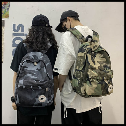 Weysfor Camouflage Color Backpack For Men Women Waterproof Multi Pocket Travel Backpacks Large Capacity School Bag For Teenage