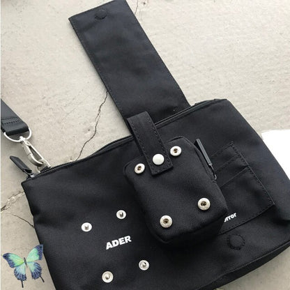 Adererror Champa Bag Men and Women Polyester Ader Error Bag Casual Bag Combination Style Adererror 1:1 High Quality