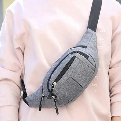 New Hip Belly Banana Bum Chest Belt Bag For Men Women Waist Bag Male Female Fanny Pack Pouch Murse Purse Kidney Row Bumbag