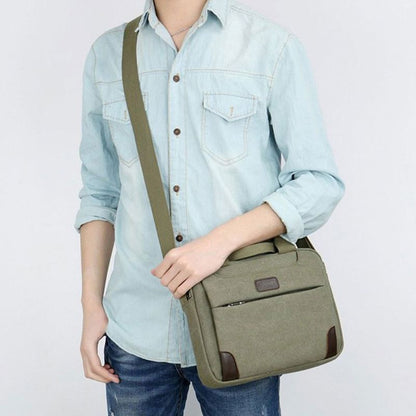 Satchel Bag Men High Quality Simple Canvas Crossbody Hiking Military Messenger Sling Shoulder Bags Tactical Sling Shoulder Bag