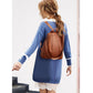 Large Capacity Shoulder Bags School Backpacks For Teenage Girl PU Leather Travel Shoulder Bag Black Bagpack