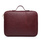 Newest Design Crocodile Pattern PU Leather File Bag for IPAD A4 Paper Document Books File