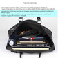 Volasss Men&#39;s Messenger Computer Bag Man 14-inch Leather Laptop Briefcase Handbag Multi-function Work Office Bags For Men