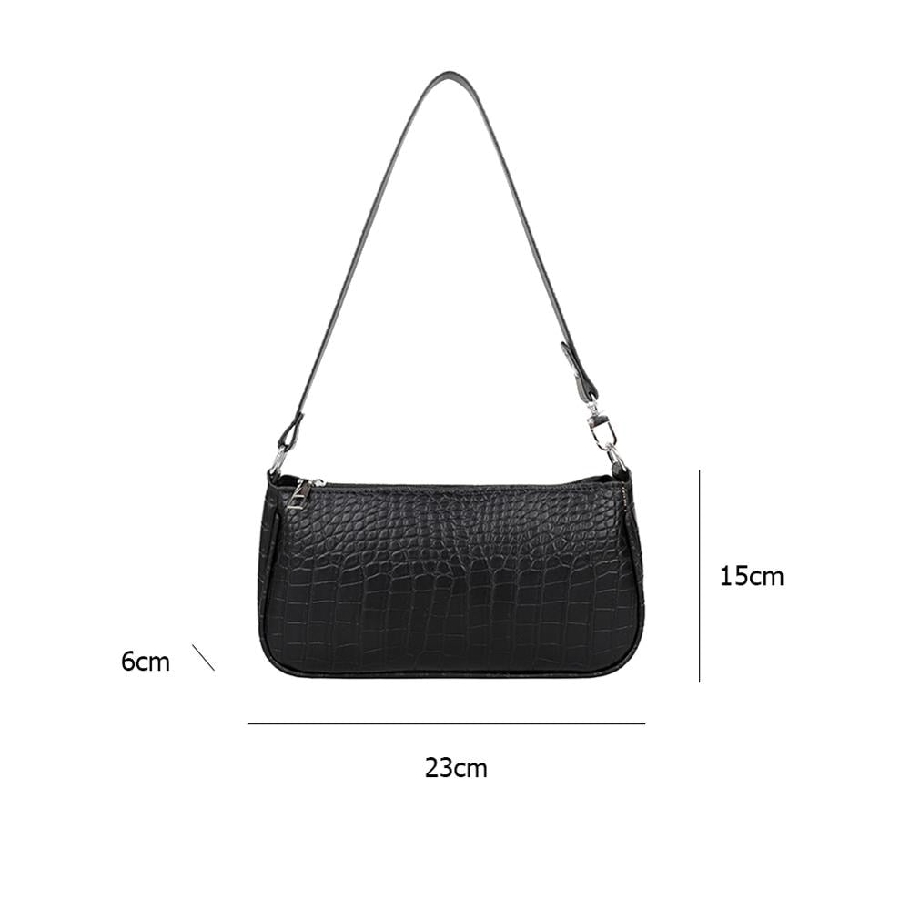 Alligator Pattern Party Wristlet Clutch PU Underarm Bag for Women Shoulder Purse Fashion Exquisite Shopping Bags For Women