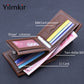 Fashion Casual Short Men Wallet Casual Travel Portable Male Credit Card Holder Coin Purse Lightweight PU Popular Simple Wallets