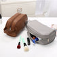 PURDORED 1 Pc Solid Color Men Washing Bag Unisex Cosmetic Bag for Make Up Travel Large Toiletry Makeup Bag Organizer Pouch Case