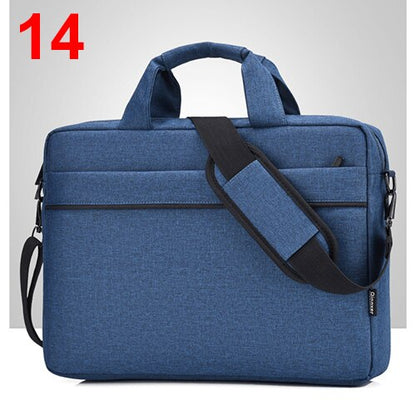 Men Women Laptop Bag 13.3 14 15.6 Inch Waterproof Notebook Bag for Macbook Air Pro 13 15 Computer Shoulder Handbag Briefcase Bag