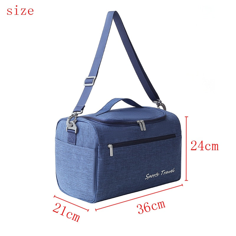 Travel Bag Dry And Wet Separation Travel Duffle Bags Weekend Suitcase Pouch Waterproof Packing Cubes Garment Luggage Accessories