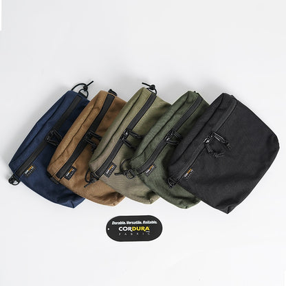 Japanese Style Cordura Nylon Fabric Shoulder Bag Waterproof Casual Crossbody Bag Fashion Men Bag Durable High Quality Chest Bag