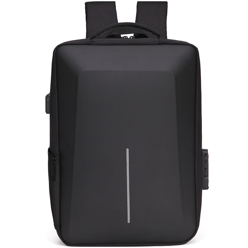 New Casual Computer Backpack Anti-theft Backpack Laptop External Charging Port Waterproof Shoulder Bags for Men Sac A Doc