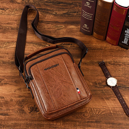 New Men&#39;s Bag PU Crossbody Bags for Men Messenger Bag Men New Designer Men&#39;s Shoulder Bags Male Handbags Top Handle bag