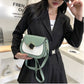 Contrast color Leather Crossbody Bags For Women Travel Handbag Fashion Simple Shoulder Simple Bag Ladies Cross Body Bag