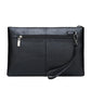 New Fashion Leather Men&#39;s Clutch Bag Handbag Brand PU Leather Bag Classic Black Large Capacity Envelope Bag