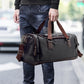 Men Quality Leather Travel Bags Carry on Luggage Bag Men Duffel Bags Handbag Casual Traveling Tote Large Weekend Bag Hot XA631ZC