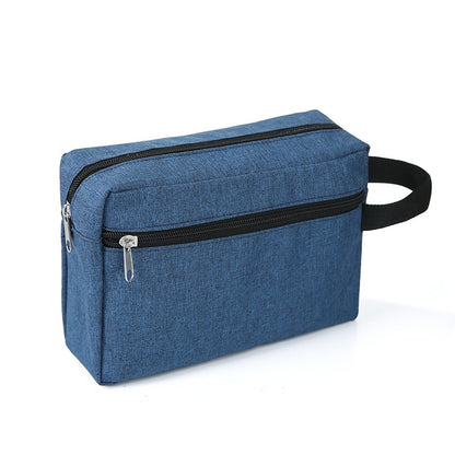 Travel Waterproof Oxford Cloth Toiletry Wash Storage Hand Bag Women Men Large Shaving Case Portable Shower Makeup Bag Handbag