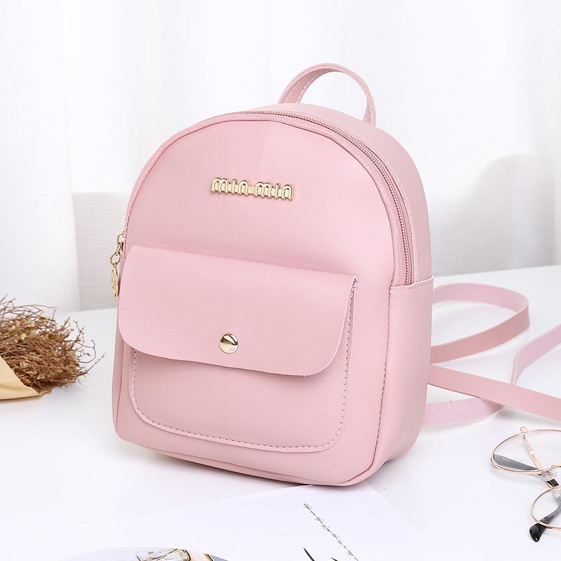 wholesale Women&#39;s backpack kawaii Small Backpack Letter Purse Mobile Phone Simple Ladies Travel Bag Student  Backpacks Girl