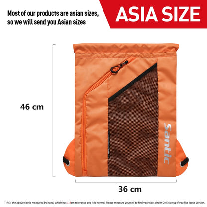 Santic Drawstring Bag Drawstring Backpack Men and Women Backpack Waterproof Cycling Sports Travel Tourism Large Capacity Folding