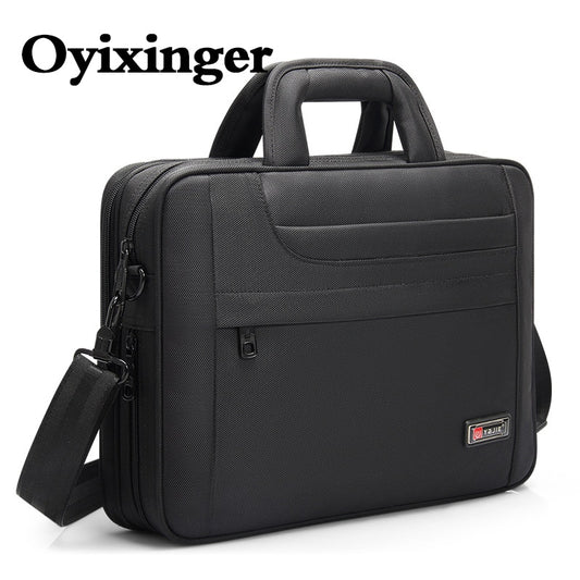 OYIXINGER Man's Laptop Bag Messenger Business Computer Bags Men Briefcase For Xiaomi Dell MacBook 14inch  Male Shoulder Handbag