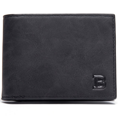 RFID Theft Protect Wallets New Men&#39;s Classic Leather Pockets Credit/ID Cards Holder Purse Wallet