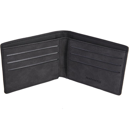 RFID Theft Protect Wallets New Men&#39;s Classic Leather Pockets Credit/ID Cards Holder Purse Wallet