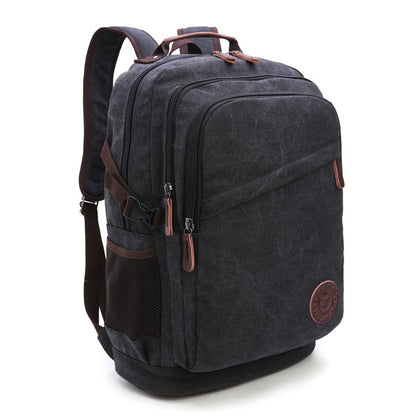 Canvas Vintage Backpack for School Hiking Travel Casual Bookbag Men Women Laptop Travel Rucksack Laptop Backpacks